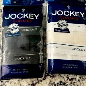 Jockey Y-Front-Fly 100% Cotton. Size 36. New in Package.